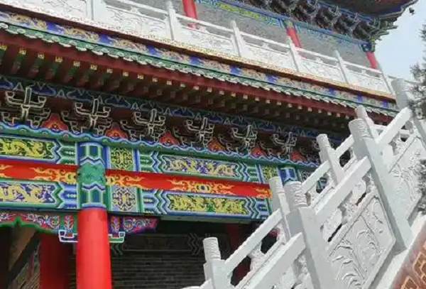 广东省大连道观仿古石栏杆厂家 案例一